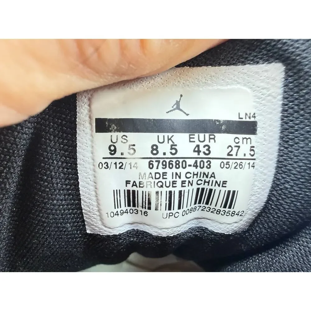 Jordan Flight Future Remix Sport Blue Men’s 9.5 679680-403 Basketball Shoes